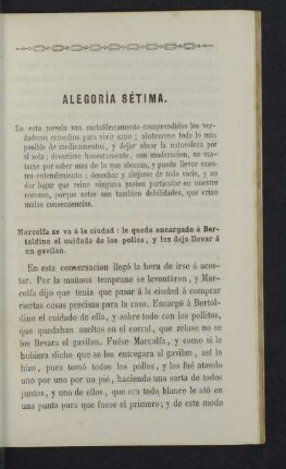 Alegoría sétima.