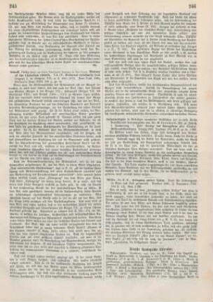 245-246 [Rezension] Schaff, Philip, History of the christian Church