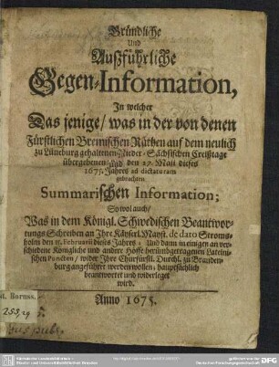 Gegen-Information