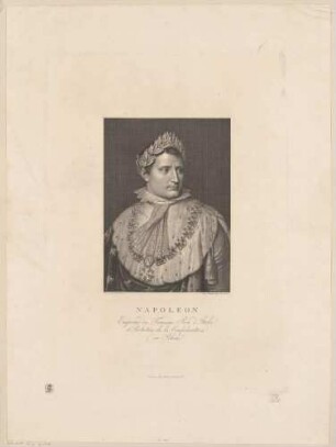 Bildnis Napoleon I. im kaiserlichen Ornat