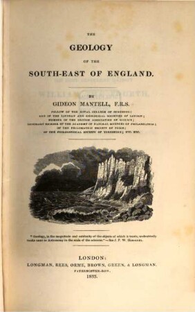 The Geology of the South-east of England