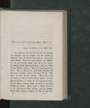Neun und dreißigster Brief