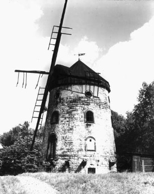 Dresden, Gohliser Windmühle; Außenansicht