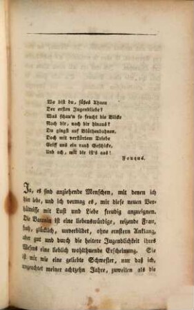 Auswahl aus Fanny Tarnow's Schriften, 9. Paulinen's Jugendjahre