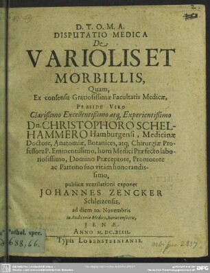 De variolis et morbillis