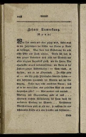 Zehnte Anmerkung.