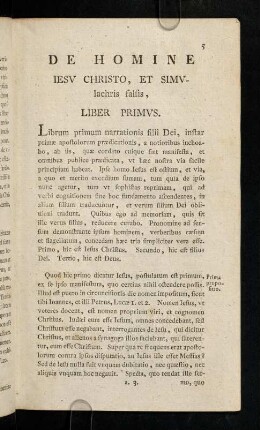 5-46, Liber Primus