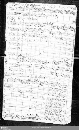 Coro: Lodi e corone al forte; Mein Herz kann nimmermehr wanken; So ziehe Freund in Segen