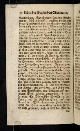 78-82, Soviel aber die Friedens-Bedingungen selbst anbetrifft, ....