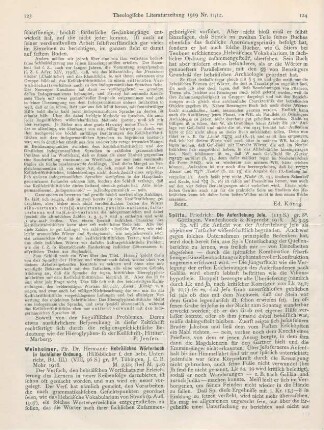 123-124 [Rezension] Weinheimer, Hermann, Hebräisches Wörterbuch in sachlicher Ordnung