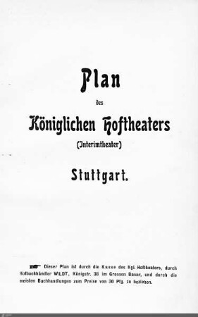 Sitzplan Theater Stuttgart