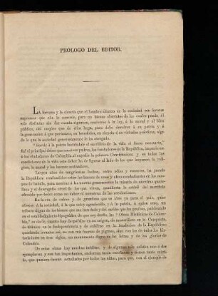 Prólogo del editor.