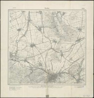 Meßtischblatt 2230 : Goslar, 1919 : Goslar. - Aufn. 1905, bericht. 1919. - 1:25000. - [Berlin]: Reichsamt für Landesaufnahme, 1919. - 1 Kt.
