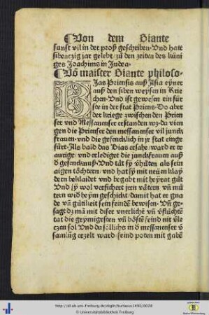 Vom maister Biante philosopho