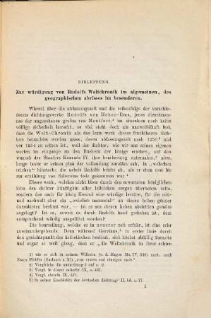 Die Länder- und Völkerkunde in der Weltchronik des Rudolf von Hohen-Ems