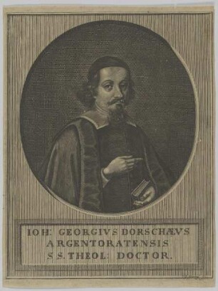 Bildnis des Ioh. Georgius Dorschaeus