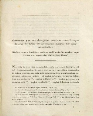 Commentatio de Tracheitide Infantum vulgo Croup vocata