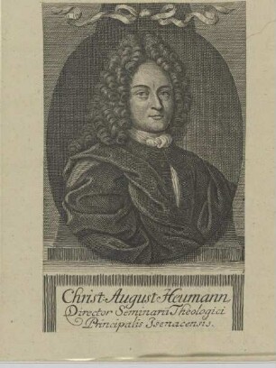 Bildnis des Christoph August Heumann