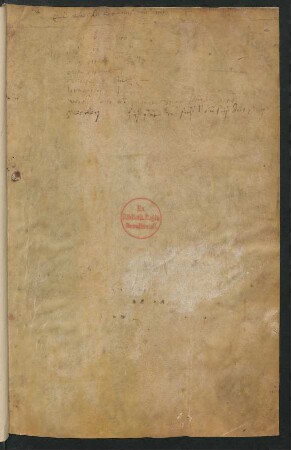 Altes Vorsatzblatt