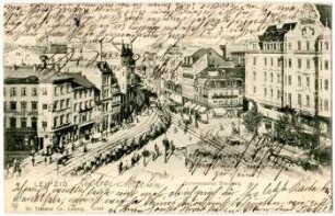 Leipzig. Grimmaischer Steinweg