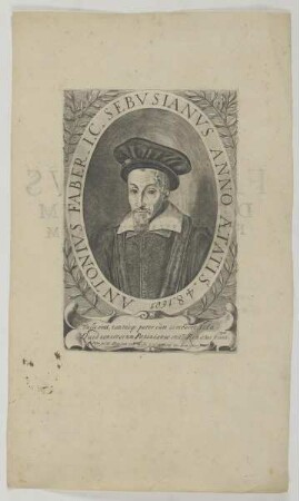 Bildnis des Antonivs Faber