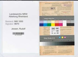 Entnazifizierung Rudolf Jessen, geb. 05.01.1893 (Bauingenieur)