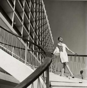Modeaufnahme, Modell Betty Stokes