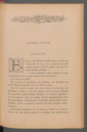 Capítulo XXXVIII - La prueba final
