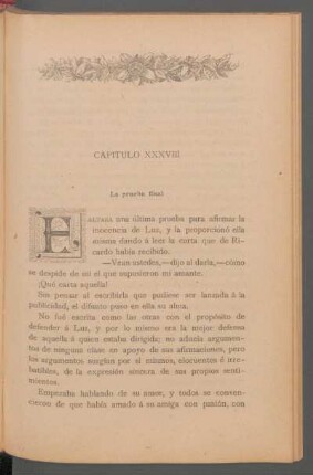 Capítulo XXXVIII - La prueba final