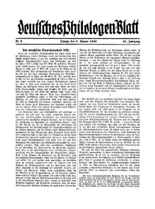 Der preußische Staatshaushalt 1930