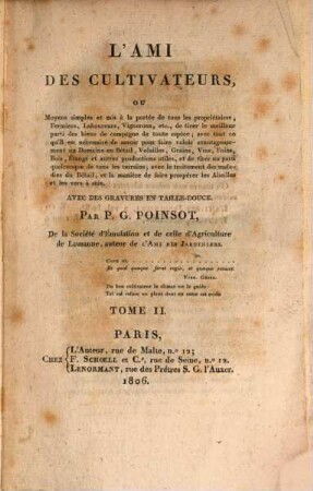 L' Ami des Cultivateurs : avec des gravures en taille-douce, 2