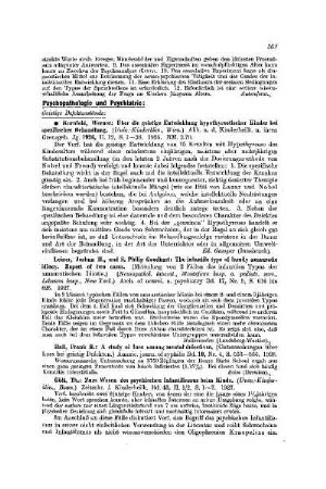 Psychopathologie und Psychiatrie