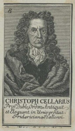 Bildnis des Christoph Cellarius
