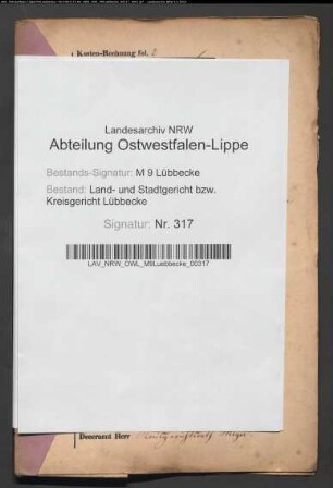 Erblasser: Böker, Franz Heinrich: