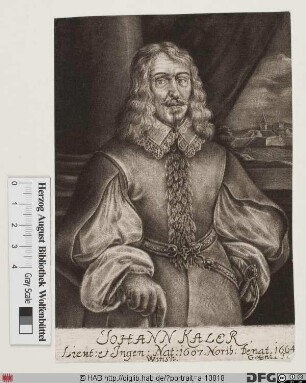 Bildnis Johann Kaler (III)