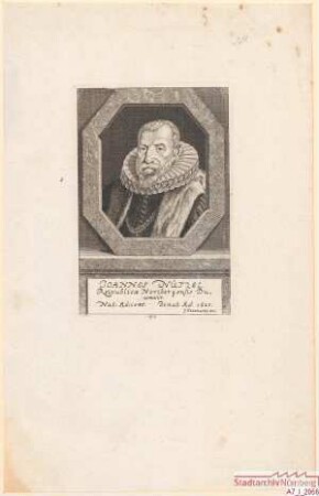 Johann (= Hans IV.) Nützel, Duumvir; geb. 1540; gest. 1620