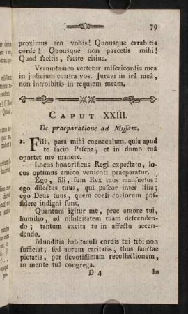 79-91, Caput XXIII. - Caput XXVI.