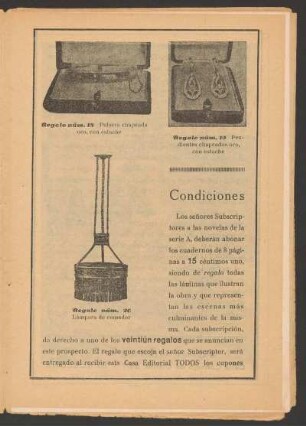 Condiciones