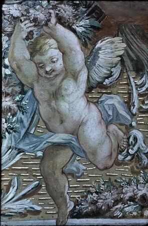 Posaunenengel und Putti