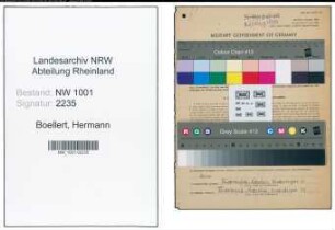 Entnazifizierung Hermann Boellert, geb. 14.04.1889 (Kaufmann)