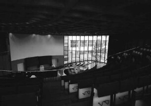Freiburg: Hörsaal des Zoologischen Instituts, von oben, innen 430 Plätze