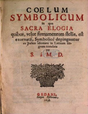 Coelum Symbolicum