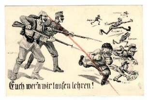 Nr. 12: Euch wer'n wir laufen lehren! (verboten)