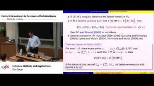 Cubature methods and applications