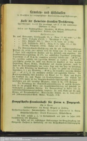 Kranken- und Hilfskassen