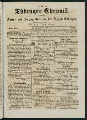 841-848, 30. Oktober (Nr. 211) - 31. Oktober (Nr. 212)
