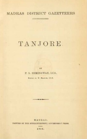 Tanjore