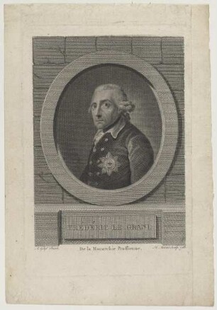 Bildnis des Frédéric Le Grand