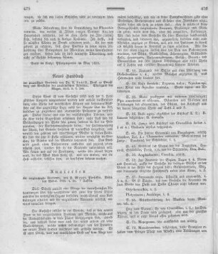 Analecten für vergleichende Anatomie / von August Franz Joseph Karl Mayer. - Bonn : Weber, 1835