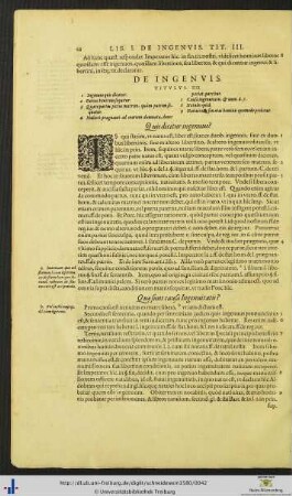 Titulus IIII. De Ingeuis.